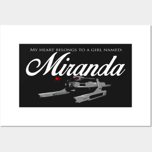 a girl named Miranda Posters and Art